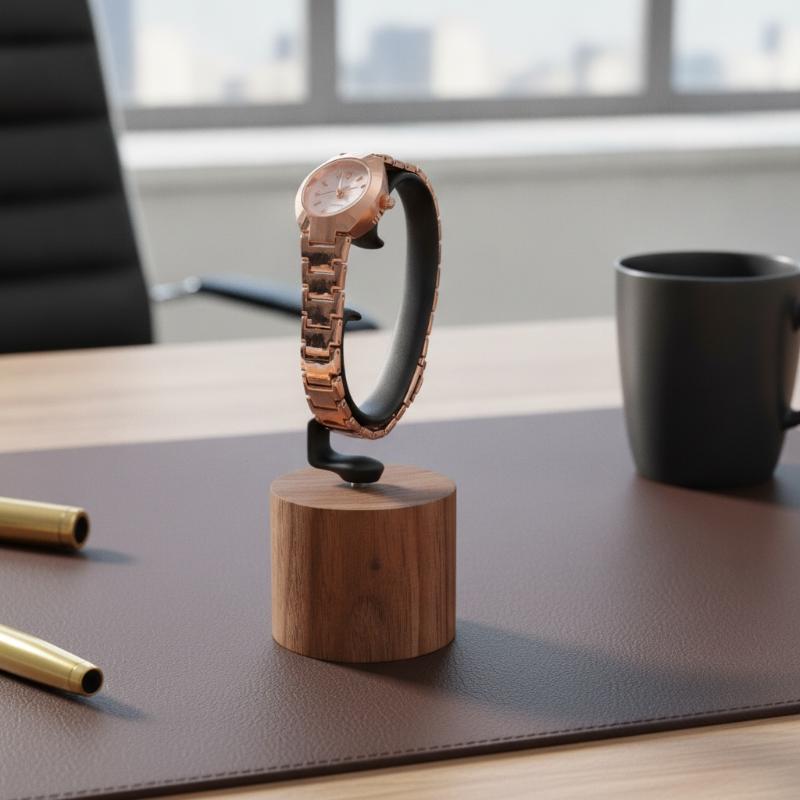 1 szt. Drewniany stojak na zeg – Jewelry And Watches Inc recenzja i cena