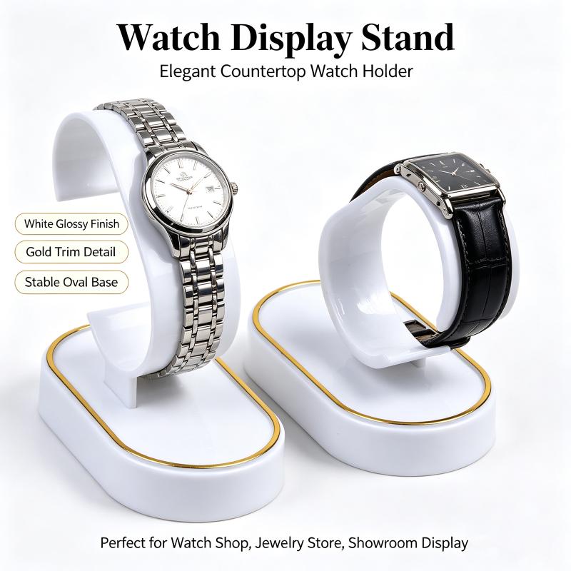 Stojak na zegarki z pierścieni – Jewelry And Watches Inc recenzja i cena