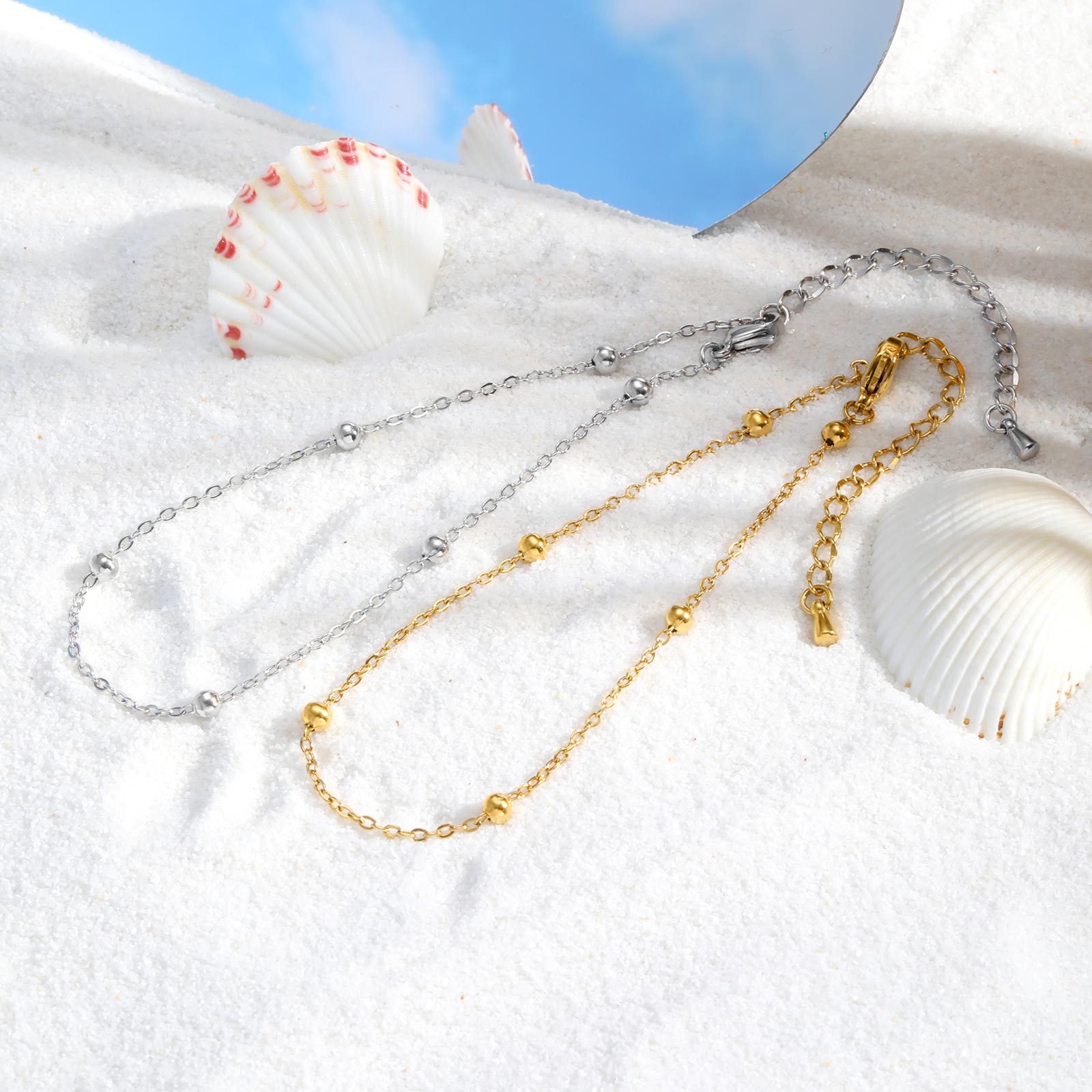 Bransoletka na kostkę z korali – Jc Jewelry & Watches Photos recenzja i cena