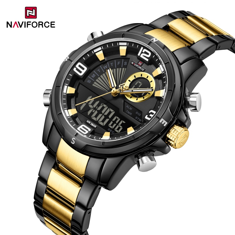 Zegarek męski NAVIFORCE z podw – Watch Display Box recenzja i cena